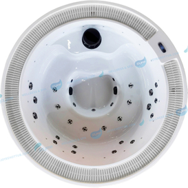 4 人 CE 认证美国BALBOA |圆形户外阳台恒温浴池 - JOYEE