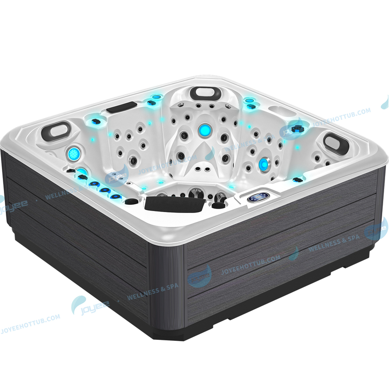健康休闲户外恒温按摩浴缸户外花园热水浴缸智能泡池- JOYEE