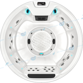 佛山厂家直销户外水疗泡池|豪华8人圆形SPA浴缸 - JOYEE