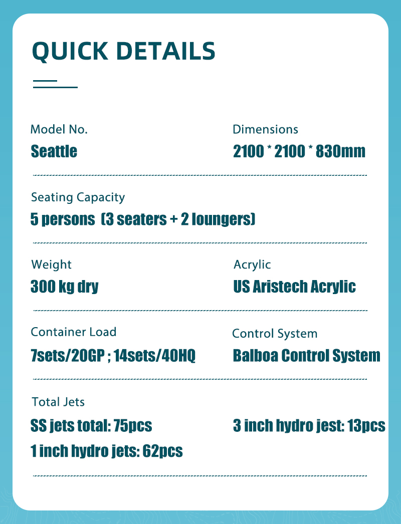 西雅图 5人(3座)