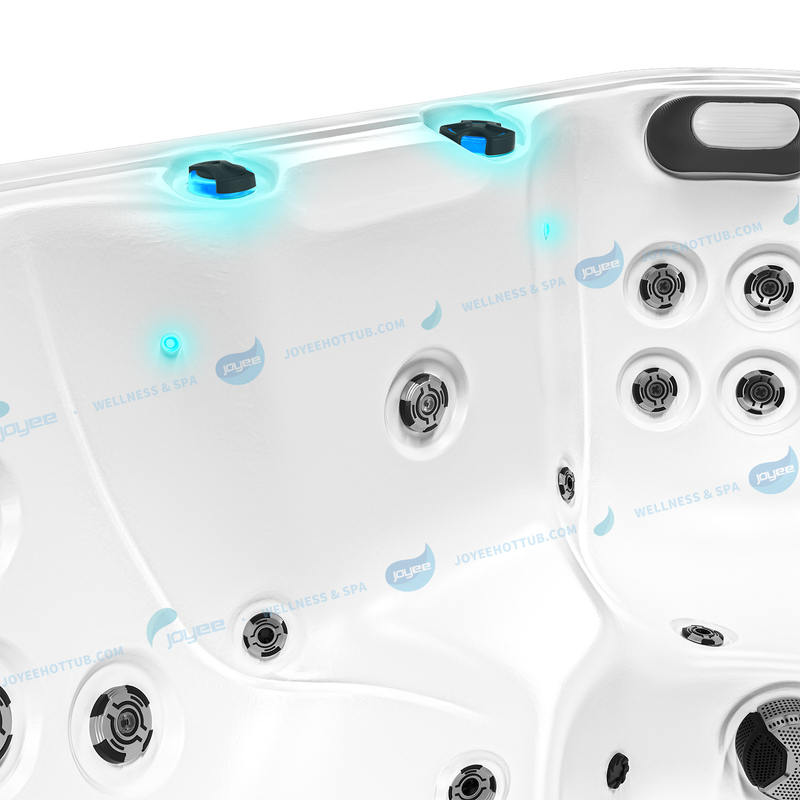 户外花园恒温按摩泡池别墅花园浴缸户外阳台恒温泡池