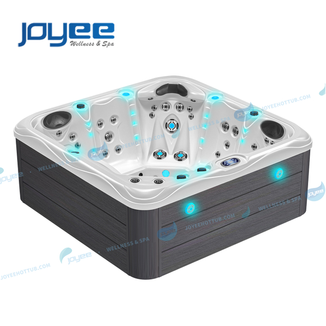 户外热水浴缸水疗按摩室外恒温浴缸|臭氧杀菌 - JOYEE