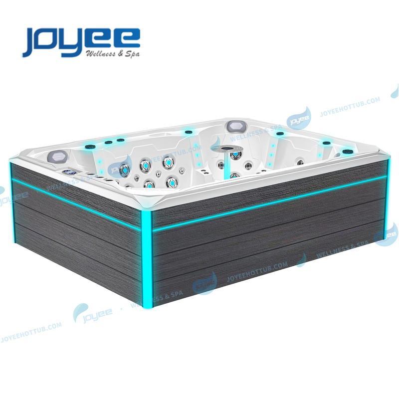 9人户外豪华酒店会所按摩浴缸 |亚克力浴缸 - JOYEE